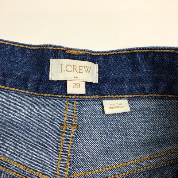 ❤️SOLD❤️ Crew Woman Short 29 Distressed Jeans - Picture 6 of 8